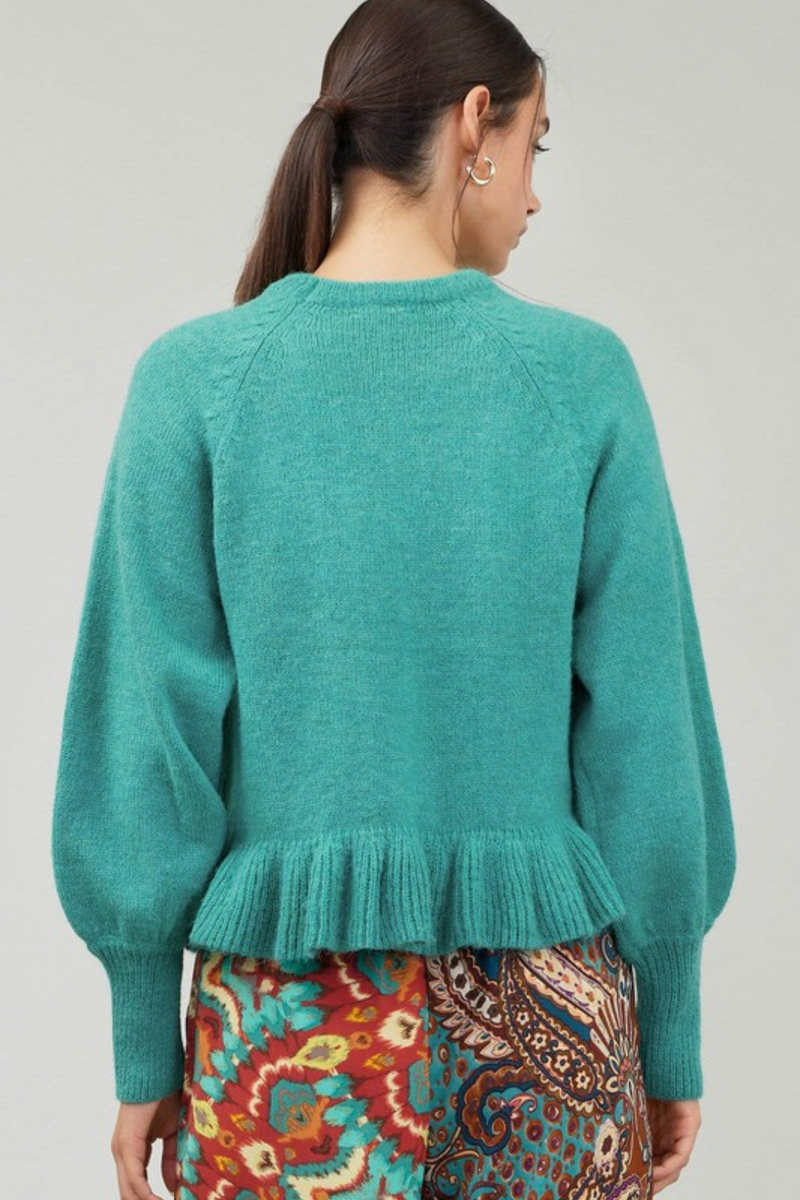 Wrenlee Sweater Turquoise