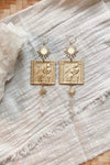 Flatwoods Fawn Sun God Earrings