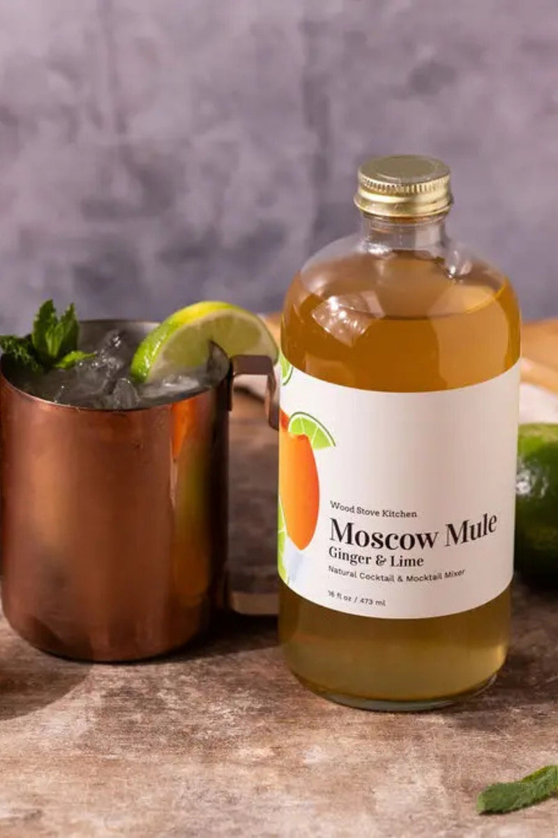 Wood Stove Kitchen Cocktail Mixer - Moscow Mule (Ginger & Lime)