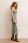 Z Supply Melinda Ditsy Midi Dress - Emerald Isle