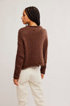 Free People Opal Sweater - Chicory Coffee