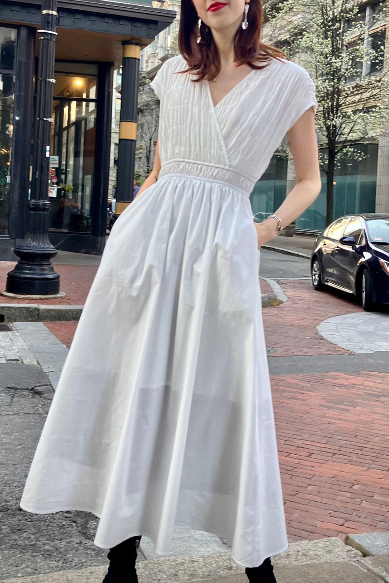 Jayden Dress - White