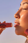 Poppy & Pout Lip Balm - Pomegranate Peach