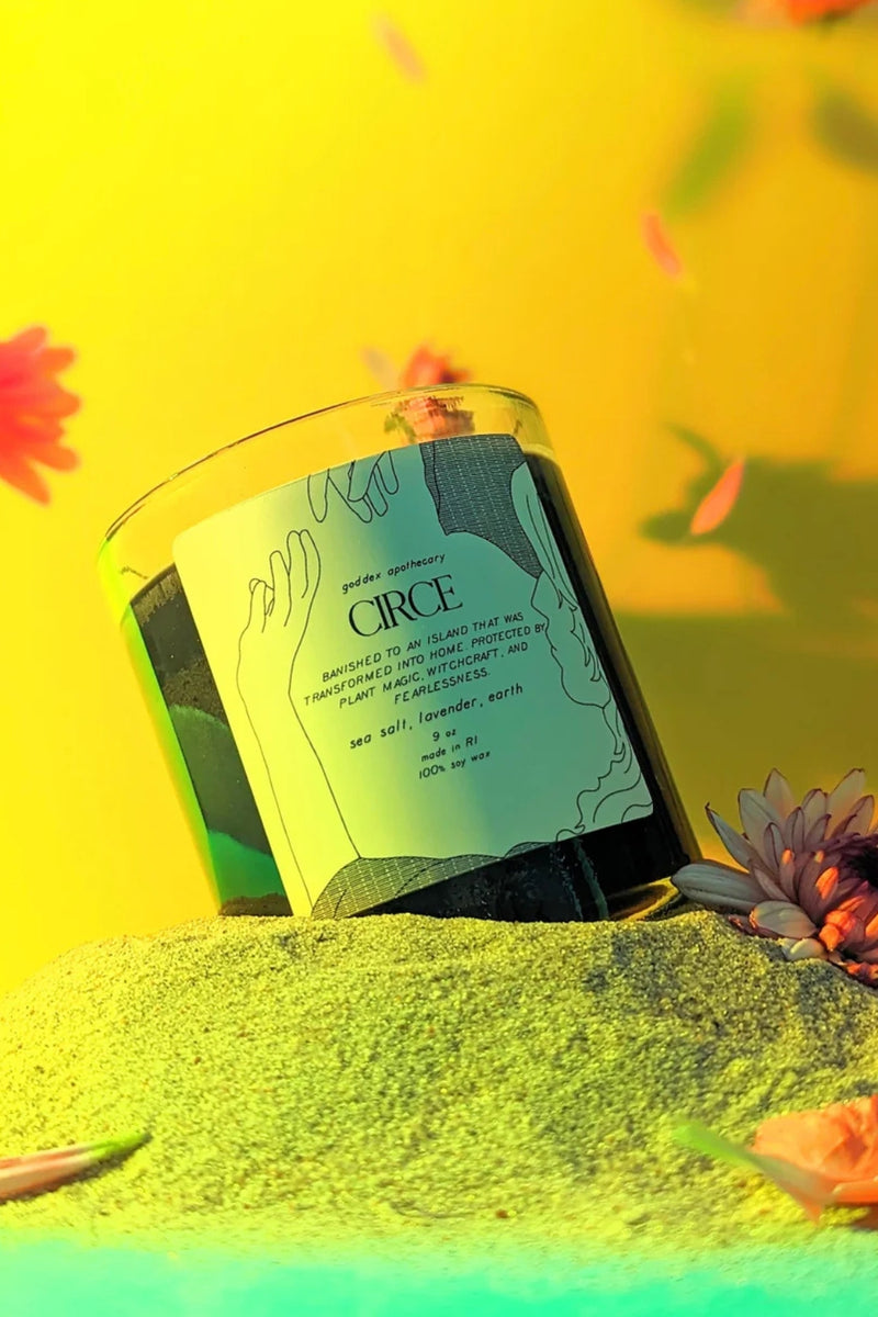 Circe Soy Candle | Sea Salt, Lavender & Earth