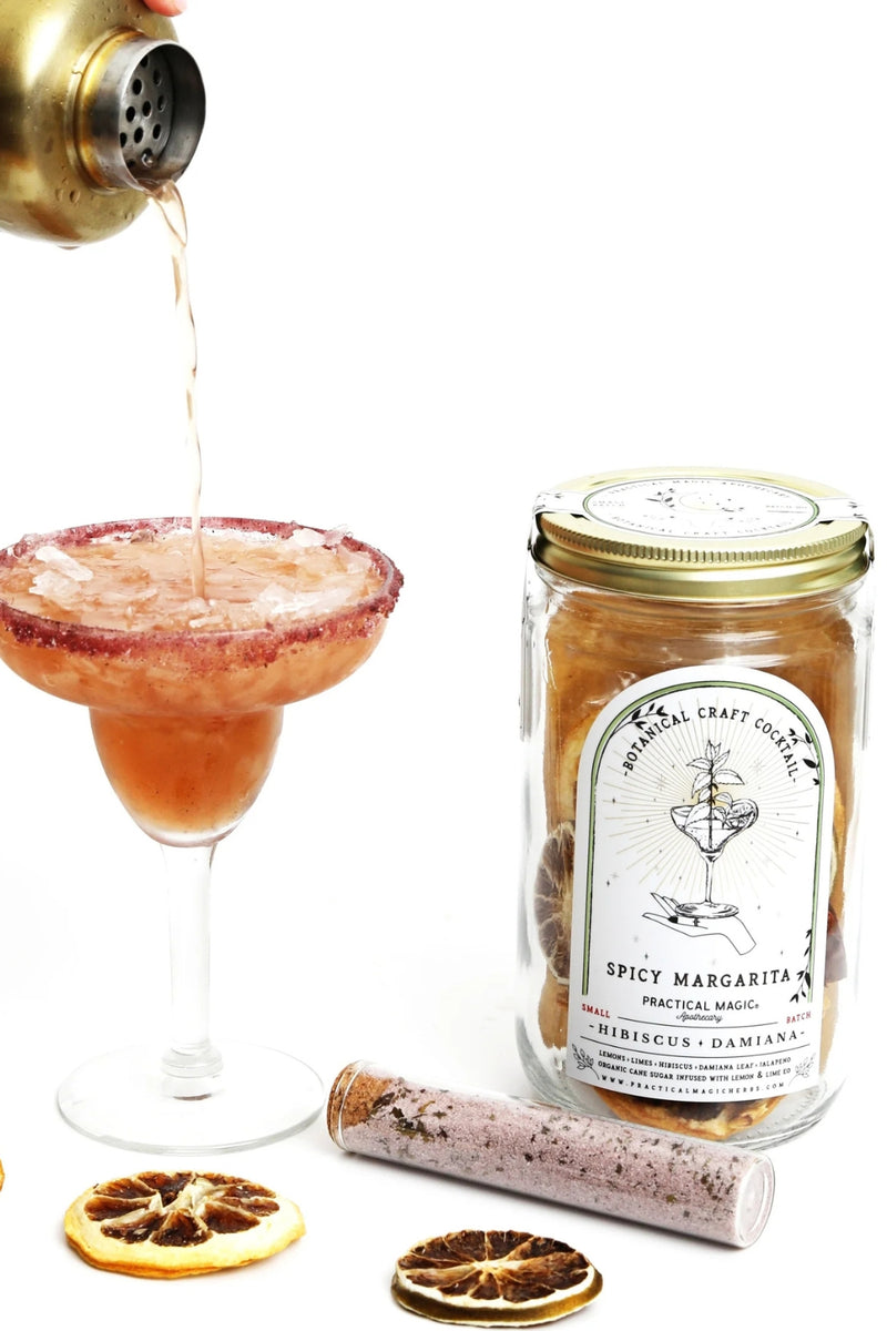 Botanical Craft Cocktail Kit - Spicy Margarita with Hibiscus & Damiana