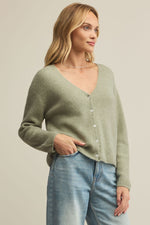 Z Supply Emile Cardigan - Bay Leaf