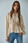 Natalie Blouse - Beige