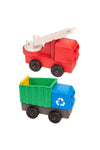 Luke's Toy Factory 2 Pack Fire + Recycling Truck