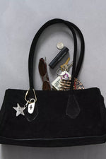 Free People Sierra Suede Shoulder Bag - Black