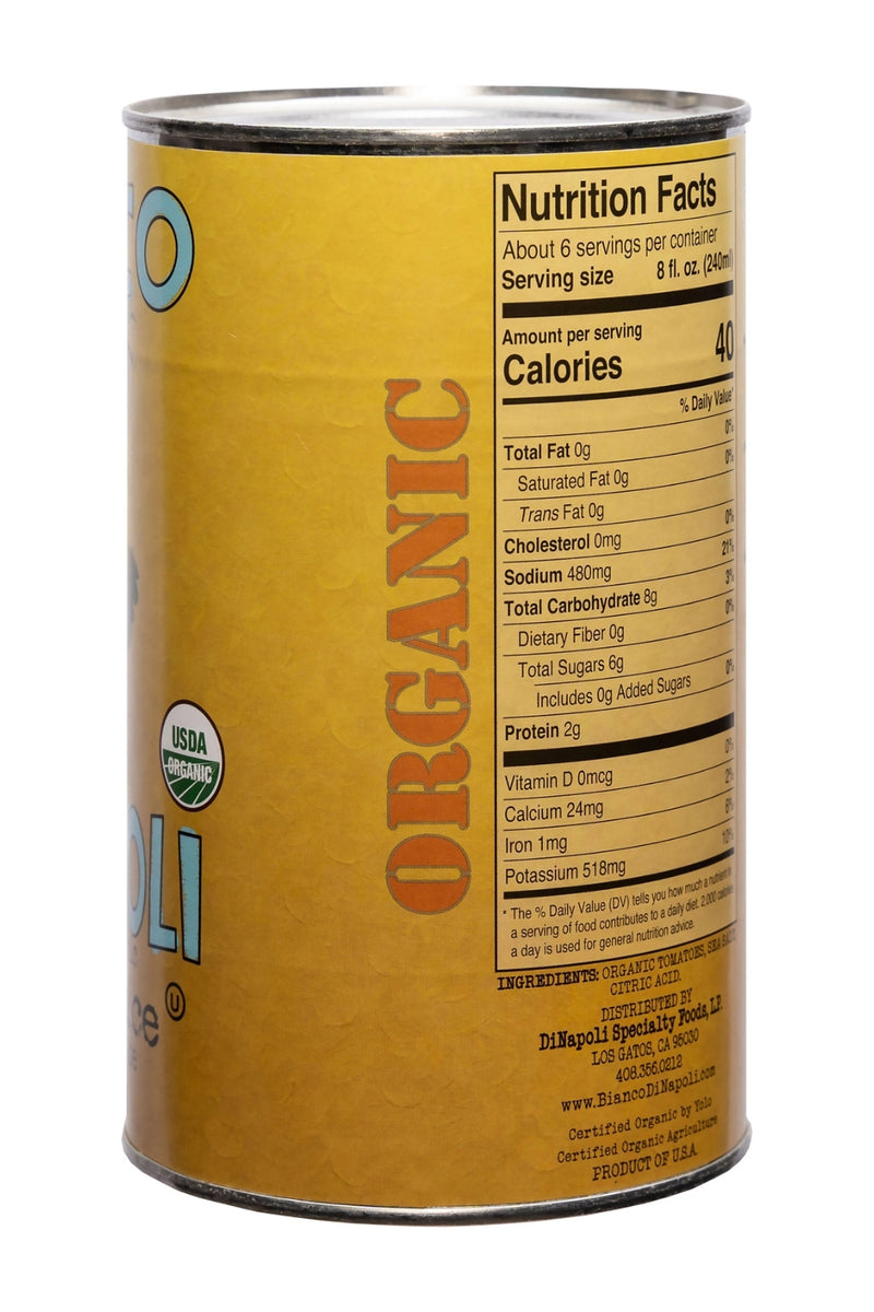 Bianco DiNapoli Organic Tomato Juice