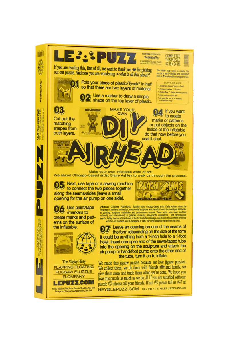 Le Puzz 500 Piece Puzzle - Airhead
