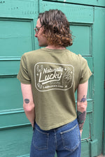 RVCA 411 Tee - Cypress Green