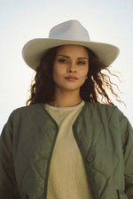 Brixton Hitch Ranch Fedora - Off White