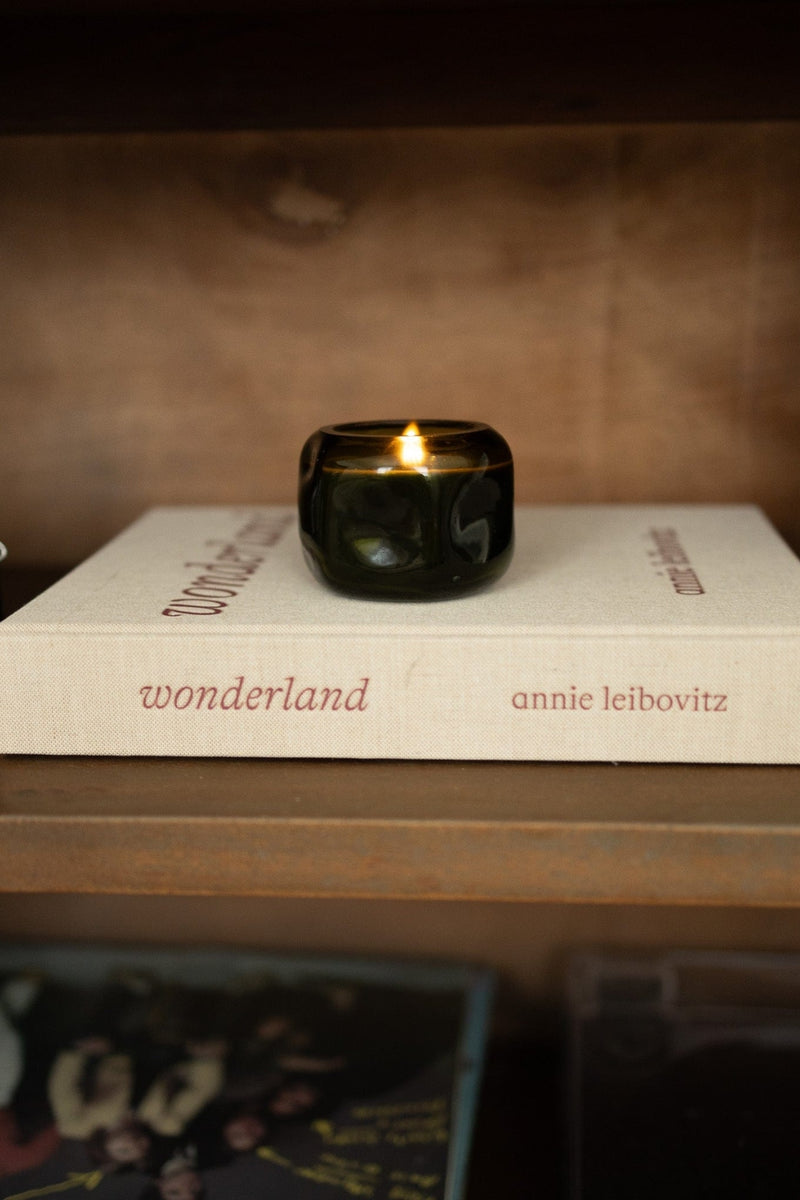 Paddywax Basalt Glass Candle 5 oz - Wild Fig + Cider