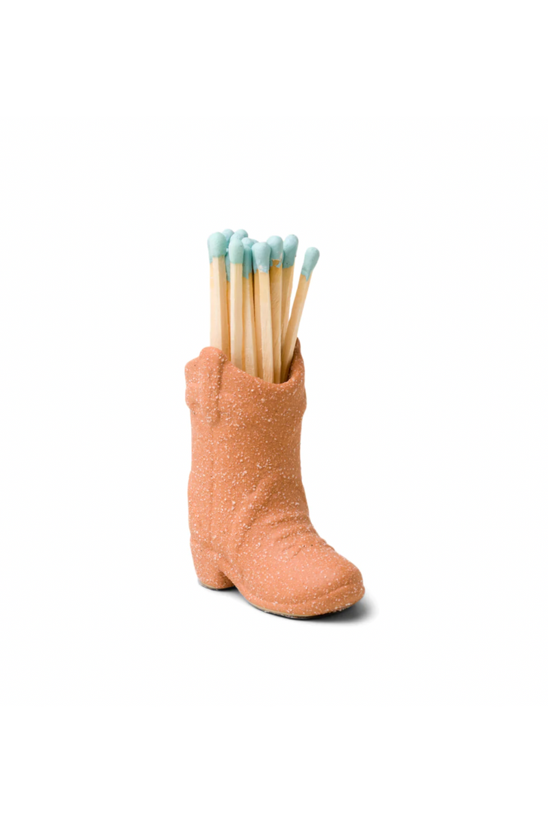 Cowboy Boot Match Holder - Terracotta
