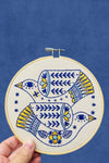 Embroidery Kit Turtle Doves