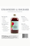 Wood Stove Kitchen Cocktail Mixer - Strawberry & Rhubarb
