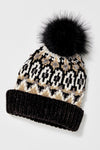 Free people Chalet Fairisle Pom Beanie