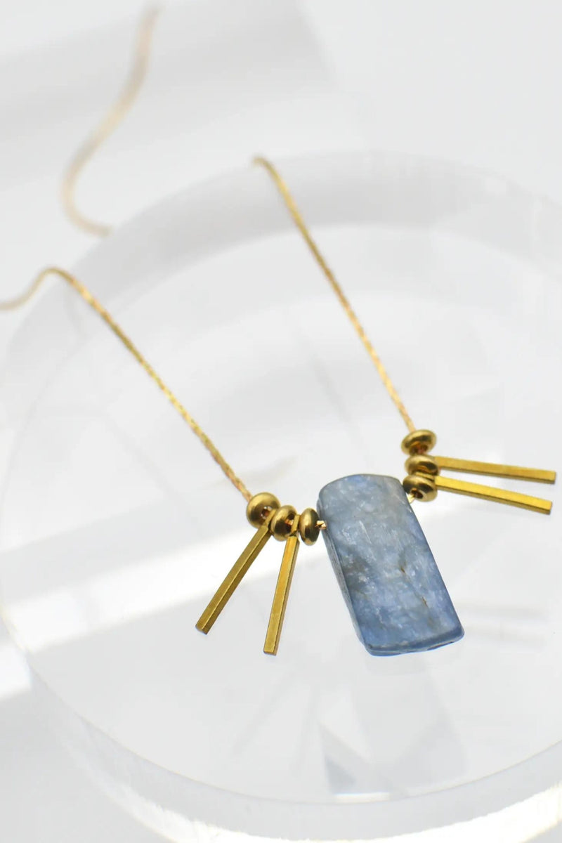 Ker-ij Jewelry Mabel Necklace - Kyanite