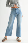 Just Black HR Wide Leg Denim - Dark Denim