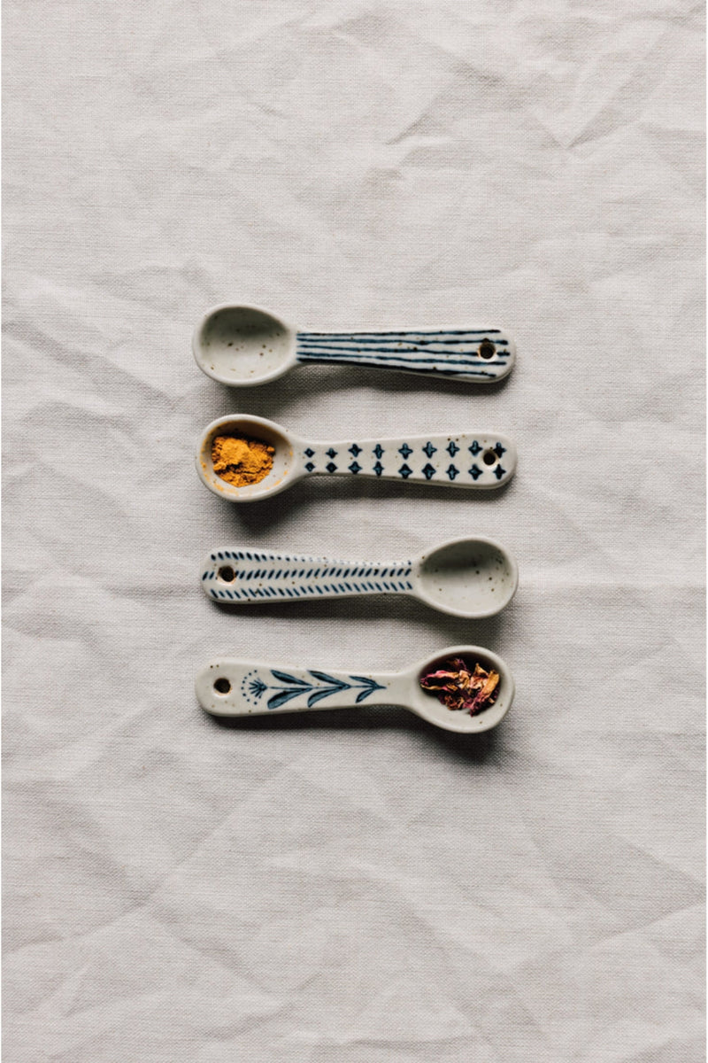 Element Stoneware Mini Spoon Set