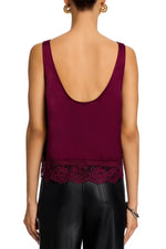Steve Madden Coraline Top - Wine