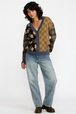 RVCA Lumen Cardigan - Stone Blue