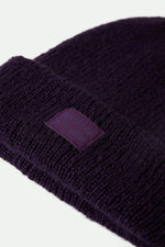 Bixton Woodburn Tall Brushed Beanie - Punk Purple