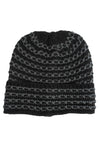 Coal Stria Beanie - Grey/Black
