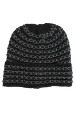 Coal Stria Beanie - Grey/Black