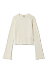 Brixton Dolly Slim Knit Long-Sleeve - Off White