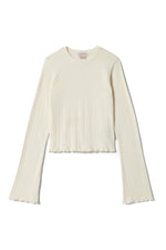 Brixton Dolly Slim Knit Long-Sleeve - Off White