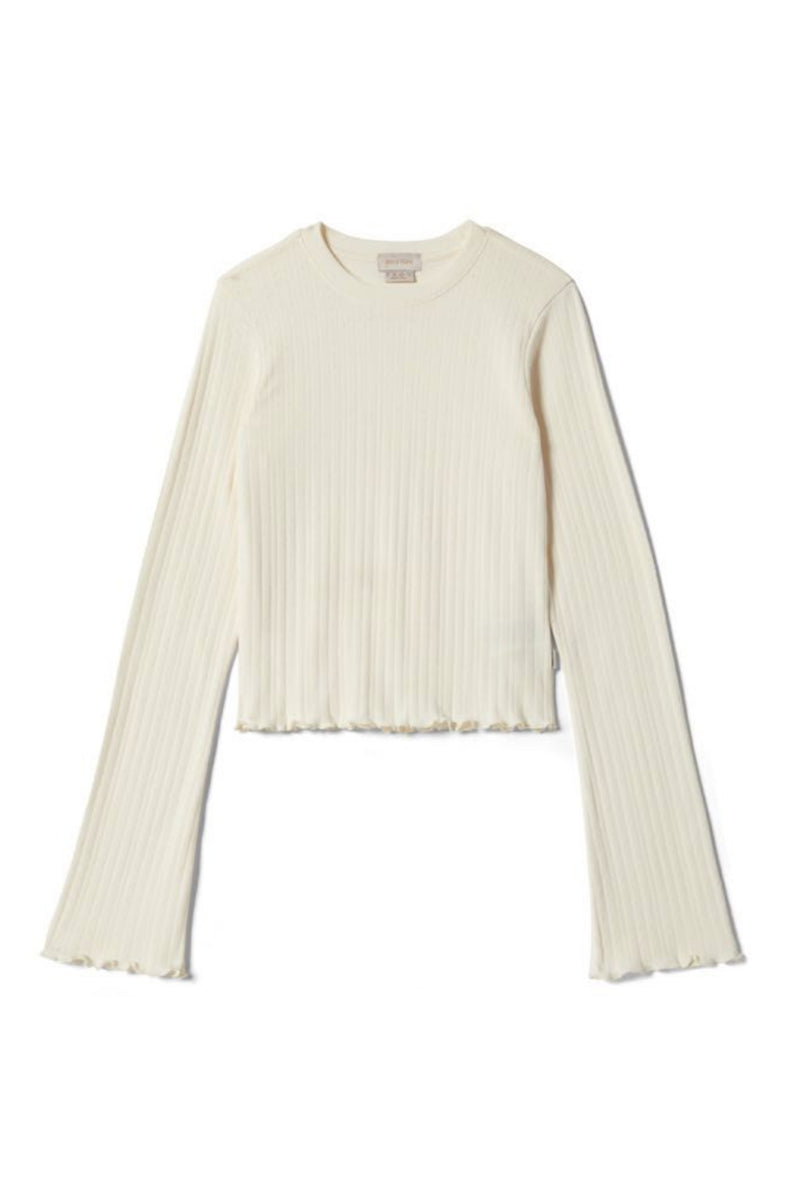 Brixton Dolly Slim Knit Long-Sleeve - Off White