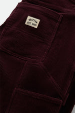 Brixton Essex Patched Painter Pant - Port