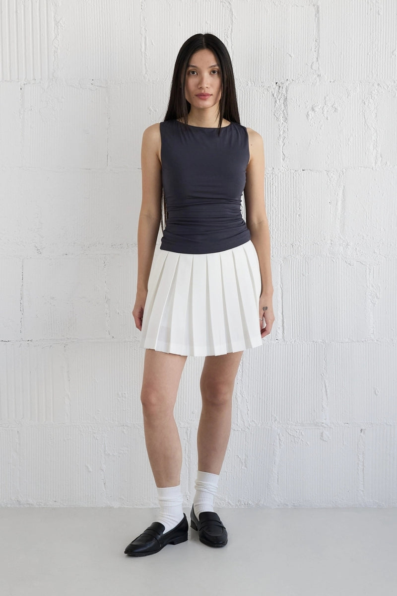 Kaia Sleeveless Top Dusty Navy