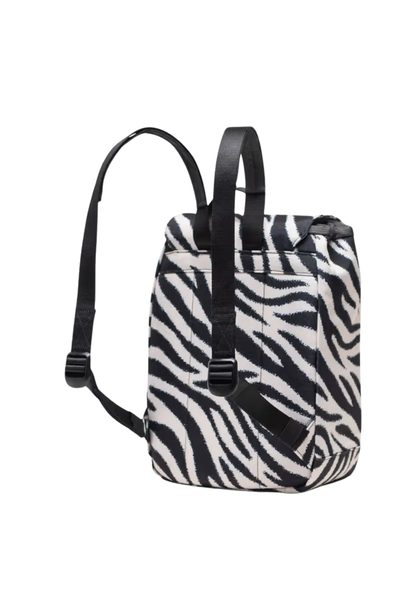 Herschel Supply Co Womens Zebra Retreat Printed Small Woven Backpack