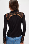 Free People Rosebud Cuff - Black