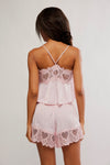 Free People Sweet Love Cami Pink Ribbons