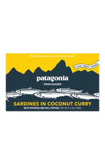 Patagonia Provisions Tinned Fish Sardines in Coconut Curry Sauce