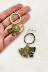 Fluff Hardware Handmade Ginkgo Earrings