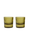 The Scout Lowball Glass - Set of Two Olive