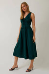 Soren Dress - Hunter Green