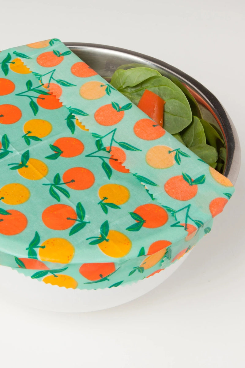 Beeswax Wrap Set of 3 - Citrus