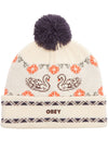 Obey Intarsia Swan Beanie