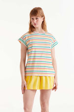 Cruz T-Shirt Mixed Stripe