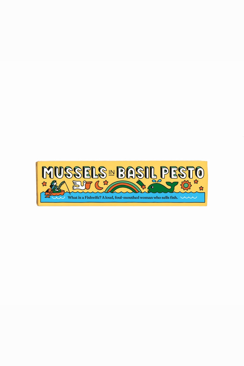 Fishwife Mussels in Basil Pesto