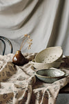 Ivory Stoneware Fruit Bowl