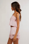 Free People Sweet Love Cami Pink Ribbons