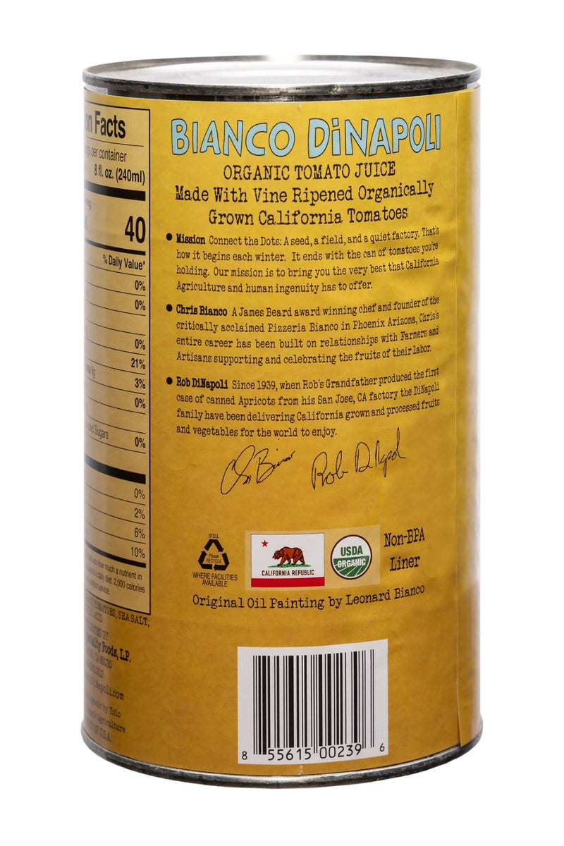Bianco DiNapoli Organic Tomato Juice