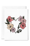 Illustrating Amy Greeting Cards - Flowers of the Heart Love